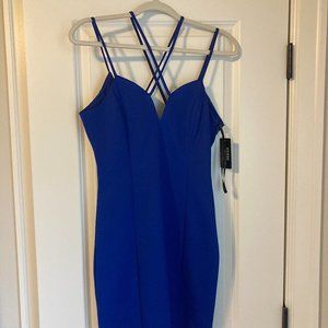 Blue Guess Cocktail Dress